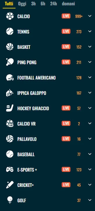 Tipi di giochi di scommesse Spinanga su smartphone Tipi di giochi di scommesse Spinanga su smartphone